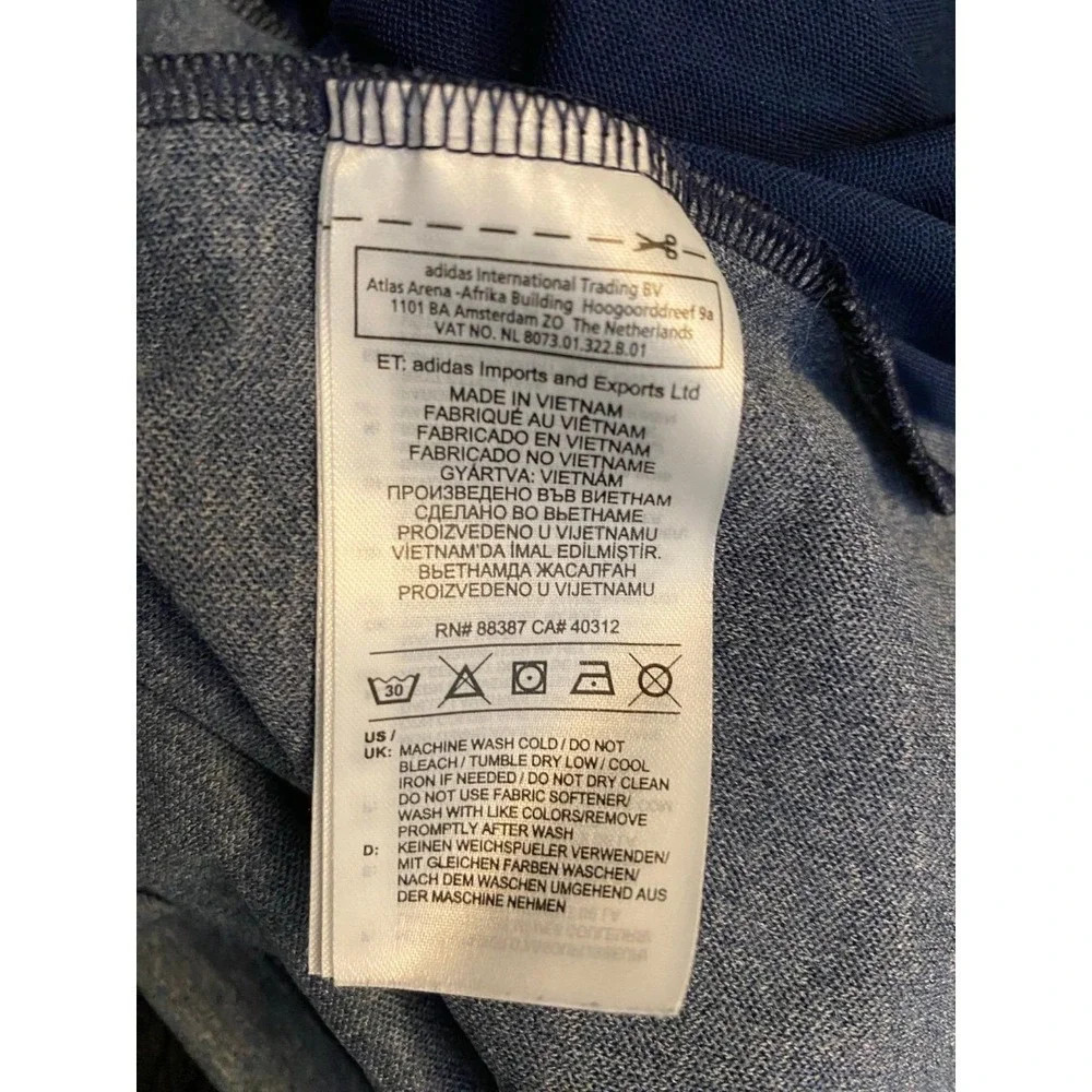 Adidas 3-Stripe‎ Golf Shirt - Picture 6 of 7